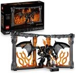 LEGO Icons Der Herr der Ringe: Balrog B&uuml;cherst&uuml;tze - DIY B&uuml;cherregal Deko mit