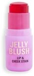 Revolution Beauty, Jelly Blush Stick f&uuml;r Lippen & Wangen, Langanhaltend & Aufbaubar