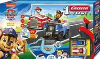 Carrera First PAW Patrol, Race 'N' Rescue &ndash; 3,5 Meter Lange Bahn mit Licht-,...