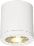 SLV 152101 Enola C LED CL-1 Deckenaufbauleuchte, Rund, 12 W, Wei&szlig;, 10 x 10 x...