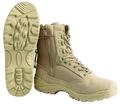 Tactical Boot mit YKK-Zipper,39 EU,Khaki