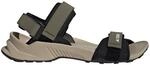 adidas Unisex Terrex Hydroterra Sandals Sandal, Olive Strata/Core Black/Wonder Beige,