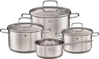 R&Ouml;SLE Basic Line Topf-Set 4-tlg., 3 Universalt&ouml;pfe, 1 Stielkasserolle,...