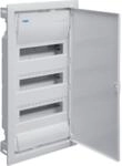 Hager VZ104N Blendrahmen, Volta, 4reihig, mit T&uuml;r, RAL 9010