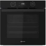 Bauknecht BBA285HU1K Einbau-Backofen, 60 cm, 71 l, Hei&szlig;luftbackofen mit 12