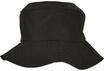 Flexfit Unisex Elastic Adjuster Bucket Hat Hut, Black, one Size