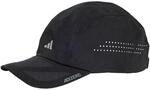 adidas Unisex Runningxadizero Lightweight Climacool Hat, Black/Reflective Silver, M-L
