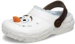 Crocs Unisex Kinder Frozen Olaf Lined Classic Clog K Clog, Multi, 33/34 EU