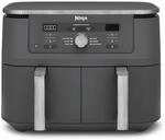 Ninja Dual Zone Digital Air Fryer, 2 Schubladen, 6-in-1, Hei&szlig;luftfritteuse, 9,5L,