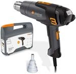 Steinel Hei&szlig;luftpistole HM 2020 E Set, inkl. Reduzierd&uuml;se, 2200 W Hei&szlig;luftf&ouml;n,