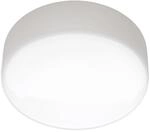 BRILLIANT Isar Deckenlampe wei&szlig; &Oslash; 20 cm &ndash; runde Deckenleuchte & Wandleuchte innen