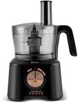 Karaca Mastermaid Power Max 11 in 1 K&uuml;chenroboter, Kupfer Schwarz Matt, 2500 W