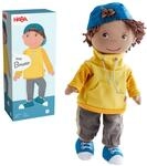 HABA Stoffpuppe Bruno 30 cm &ndash; Erste Spielpuppe ab 18 Monate