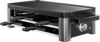 WMF Master Raclette Grill mit Keramikpf&auml;nnchen und Schiebern, Raclette 8 Personen,