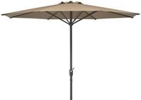 Schneider Sonnenschirm Korsika, natur, 320 cm rund, 711-81, Gestell Alu/Stahl,