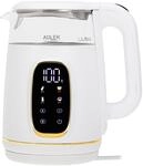 Adler Wasserkocher mit Temperatureinstellung 2200W &ndash; Wasser Kocher 1,7L mit