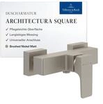 Villeroy & Boch Architectura Square Duscharmatur, Mischbatterie mit...