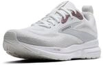 Brooks Damen Trace 4 Sneaker, White Oyster Rose, 40.5 EU