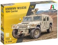 Italeri 6598 1:35 HMMWV M966 Tow Carrier - originalgetreue Nachbildung,...