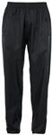 Trespass Qikpac Pant, Black, XXS, Kompakt Zusammenrollbare Wasserdichte Regenhose mit