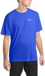 Jack Wolfskin Herren Vonnan S/S M T-Shirt, Vibrant Blue, S EU