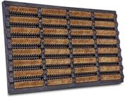 Hanse Home Brushes Fu&szlig;matte Kokos und Gummi 40x60cm &ndash; rutschfeste...