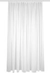 HOMEbasics 41600 Fertigstore SABLIO, transparent, Sabl&eacute;-Effekt, Faltenband 1:3...