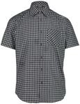 CMP, Short-Sleeved Shirt with Pocket, Antracite-Nero, 46