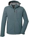 killtec Herren Softshelljacke/Outdoorjacke mit Kapuze KOS 259