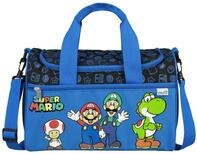 Scooli - Super Mario Sporttasche f&uuml;r Kinder - 23 x 35 x 16 cm - ger&auml;umiges