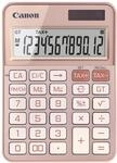 Canon KS-125KB Taschenrechner (Solar- und Batteriebetrieb, 12 Stellen) Rosegold
