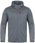 JAKO Kinder Softshelljacke Premium, Steingrau, 140