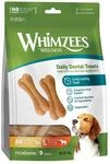 WHIMZEES Reisknochen M/L, 9 St&uuml;ck &ndash; Gr&ouml;&szlig;e M/L, Kaustangen f&uuml;r...