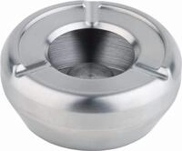 APS 91 Windaschenbecher, mit Windschutzdeckel, &Oslash; 12 cm, H&ouml;he 4,5 cm, Edelstahl,