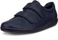 ECCO Damen Soft 2.0 Klettverschluss Blau 35