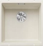 BLANCO SUBLINE 400-U | Granitsp&uuml;le aus SILGRANIT softwei&szlig; | Einbauart: Unterbau 