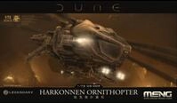 Meng - 1/72 Dune Harkonnen Ornithopter - Plastik-Modellbau - Ma&szlig;stab: 1:72,