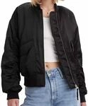 Levi's Damen Andy Techy Jacket Jacke, Caviar, 42