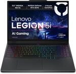 Lenovo Legion 5i Gaming AI Laptop | 15.1" WQXGA 165Hz OLED Display | NVIDIA GeForce
