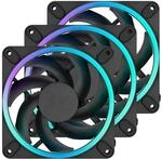 Fractal Design Momentum 12 RGB - Leiser PC-Geh&auml;usel&uuml;fter - 120 mm - ARGB Gen...