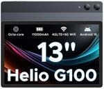 Tab E3 Pro Android 15 Tablet 13 Zoll FHD+ Helio G100 Octa-Core 32GB RAM+256GB ROM