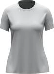 JAKO Damen T-Shirt Uni, hellgrau, S