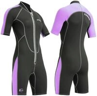 Cressi LIDO Lady 2MM MONOPIECE Black/Lilac Size 6/XXL