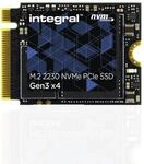 Integral 1TB Advantage Pro-2 M.2 2280 PCIe Gen4 X4 NVMe 1.4 SSD - Up to 7200MB/s Read