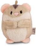 NICI My Mochi Kuscheltier Hamster Hamps Hellbraun 5cm beige - Stofftier aus weichem