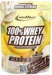 IronMaxx 100% Whey Protein Pulver - Banana Ice Cream 500g Beutel | zuckerreduziertes,