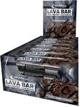 IronMaxx Lava Protein Bar - Dark Cookie - 18x40g | High Protein Riegel mit cremigem