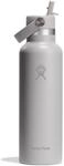 Hydro Flask - Standard Mouth - Trinkflasche 621ml (21oz) mit Strohdeckel -