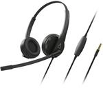 Creative HS-230 USB- & 3,5-mm-On-Ear-Headset mit Ger&auml;uschunterdr&uuml;ckendem Mikrofon,