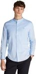 Tommy Hilfiger Herren Hemd Flex Poplin Solid Mao Regular Fit, Blau (Sweet Blue), XS